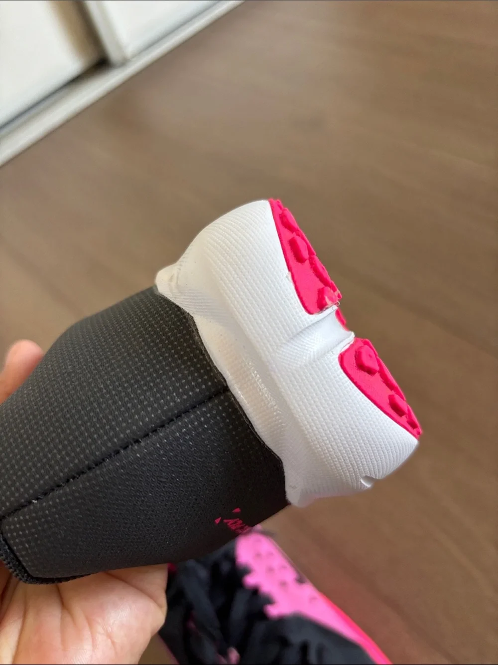 Nike Kids Black & Hot Pink Athletic Sneakers